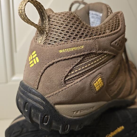 Columbia Redmond Mid Hiking Shoe Women's 8.5 Brown BL3946-212 Waterproof Trail - Picture 11 of 12